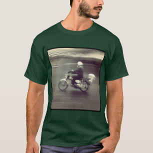 正方形の写真 – スピーディなモープ Tシャツ