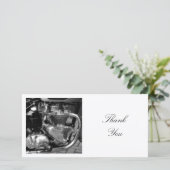 正方形の写真 – モーターサイクルエンジン サンキューカード (スタンド正面)