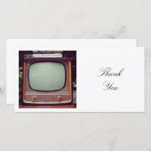 正方形の写真 – 旧テレビ サンキューカード (正面/裏面)