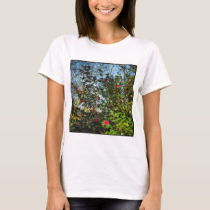 正方形の写真 – Magnolia Bush 01 Tシャツ