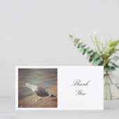 正方形の写真 – Squawking Seagull サンキューカード (スタンド正面)