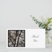 正方形の写真 – Tree Spirits サンキューカード (スタンド正面)