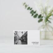 正方形の写真(v2) -ショッピングアーケード 名刺 (スタンド正面)