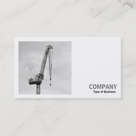 正方形の写真(v2) -タワークレーン 名刺 (正面)