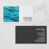 正方形の写真(v2) – ビーズ編み 名刺 (正面/裏面)