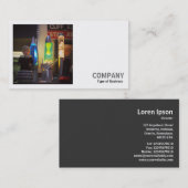 正方形の写真(v2) – フリーマーケット – 静物 名刺 (正面/裏面)