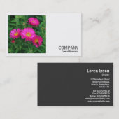 正方形の写真(v2) – マイカエルマスデイジー02 名刺 (正面/裏面)