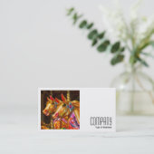 正方形の写真(v2) メリー - – 囲碁の馬 名刺 (スタンド正面)