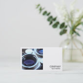 正方形の写真(v2) -ヴィンテージTLRカメラ 名刺 (スタンド正面)