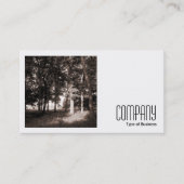 正方形の写真(v2) – 森の端 名刺 (正面)