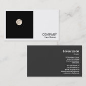 正方形の写真(v2) – 満月 名刺 (正面/裏面)