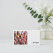 正方形の写真(v2) – 色鉛筆 名刺 (スタンド正面)