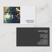 正方形の写真(v2) -鏡 名刺 (正面/裏面)