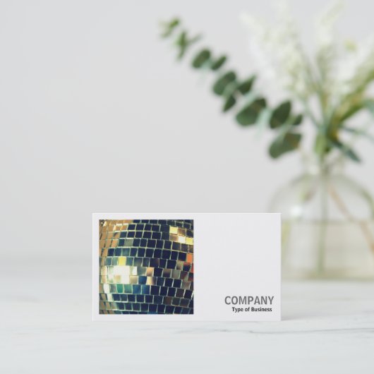 正方形の写真(v2) -鏡 名刺 (スタンド正面)