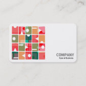 正方形の写真(v2) – 長方形抽象芸術120623 名刺 (正面)