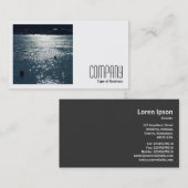 正方形の写真(v2) - Cardiff Bay 名刺 (正面/裏面)