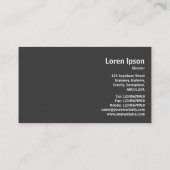 正方形の写真(v2) - Cardiff Bay 名刺 (裏面)