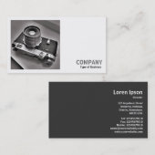 正方形の写真(v2) - Rangefinderロシアのカメラ 名刺 (正面/裏面)