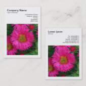 正方形の写真(v3) – マイカエルマスデイジー03 名刺 (正面/裏面)