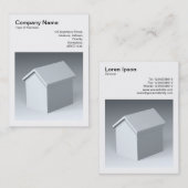 正方形の写真(v3) – 家02 名刺 (正面/裏面)