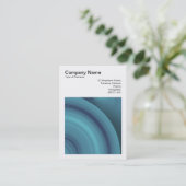 正方形の写真(v3) -抽象芸術円05 名刺 (スタンド正面)