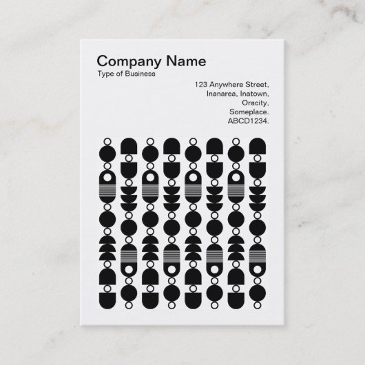 正方形の写真(v3) -抽象芸術140823 名刺 (正面)