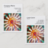 正方形の写真(v3) – 観覧車02 名刺 (正面/裏面)