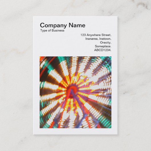 正方形の写真(v3) – 観覧車02 名刺 (正面)