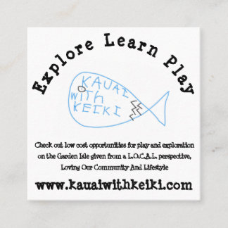 正方形の名刺 スクエア名刺