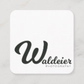 正方形の名刺 スクエア名刺 (正面)