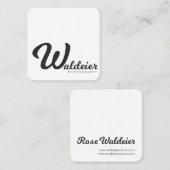 正方形の名刺 スクエア名刺 (正面/裏面)