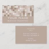 正方形の名刺 名刺 (正面/裏面)
