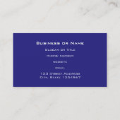 正方形の幾何数々の色のパターン 名刺 (裏面)