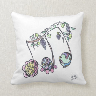 正方形の枕--三重項 クッション