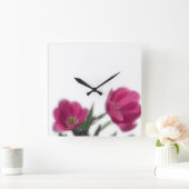 正方形の柱時計 スクエア壁時計 (ホーム)