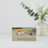 正方形の梱包機の名刺 名刺 (スタンド正面)