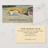 正方形の梱包機の名刺 名刺 (正面/裏面)