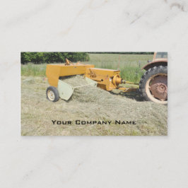 正方形の梱包機の名刺 名刺