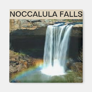 正方形の磁石のNoccolulaの滝 マグネット
