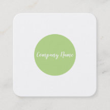 正方形の緑の点