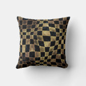 正方形の錯視パターン装飾用クッション クッション (裏面)