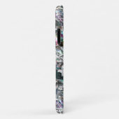 正方形のDVDの切り出し、粗いモザイクのような色の外観 Case-Mate iPhoneケース (裏面/右)