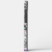 正方形のDVDの切り出し、粗いモザイクのような色の外観 Case-Mate iPhoneケース (裏面 / 左)