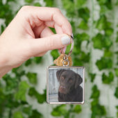 正方形のKeychain -チョコレート実験室 キーホルダー (手)