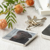 正方形のKeychain -チョコレート実験室 キーホルダー (側面)