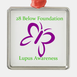 正方形のOranament メタルオーナメント