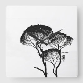 正方形アクリル製壁時計 スクエア壁時計