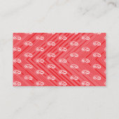 正方形アポイントメントカード | プロ鮮やか 予約カード (裏面)