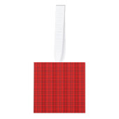 正方形オーナメント – クリスマスモーニング キューブオーナメント (正面)