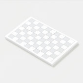 正方形グラフ10 x 7落書きノートブック ポストイット (アングル)